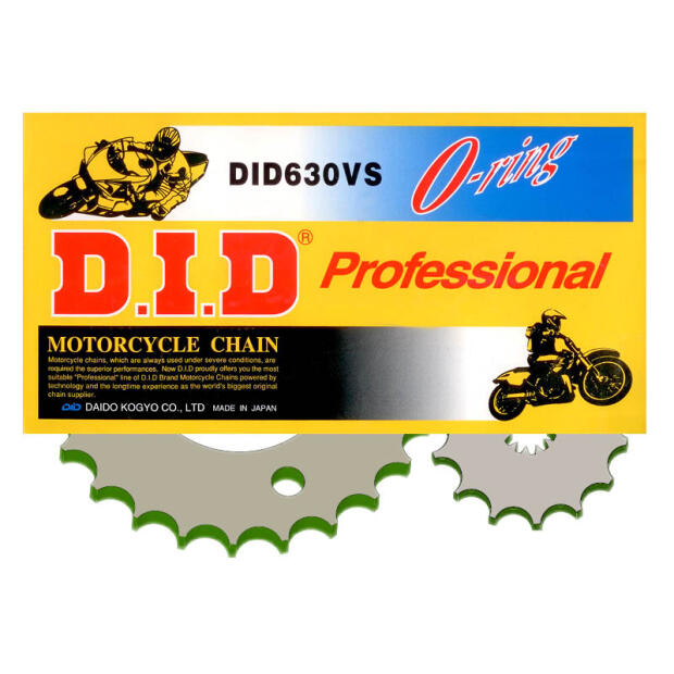 DID Kettensatz passend für KAWASAKI 1000ccm Z/KZ/GPZ(K 1-2, M1-2) Bj 81-83 Üb 15-39
