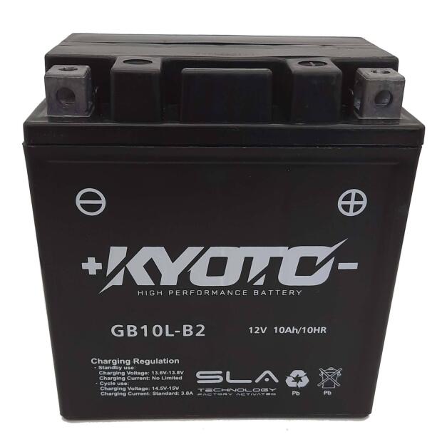 KYOTO Batterie passend für SUZUKI GS 500 Bj 93-07 (YB10L-B2)
