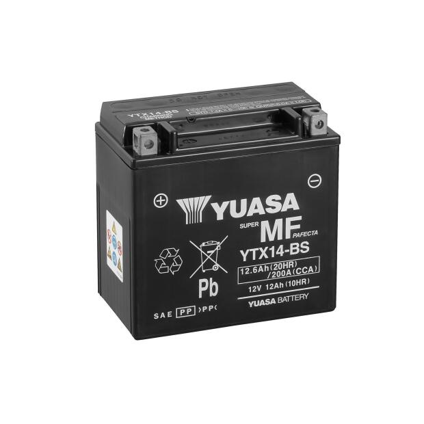 YUASA Batterie passend für TRIUMPH Daytona 955i, Speed Triple, Sprint ST Bj 1999-2004