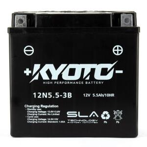 KYOTO Batterie passend für YAMAHA WR 125 R ab Bj 08...