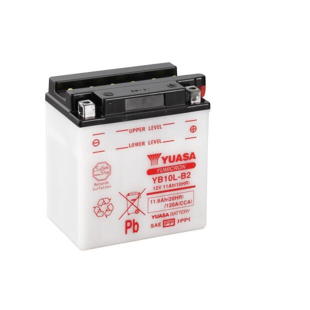 YUASA Batterie passend für SUZUKI DR 650SE 650ccm Bj 96-97 (YB10L-B2)