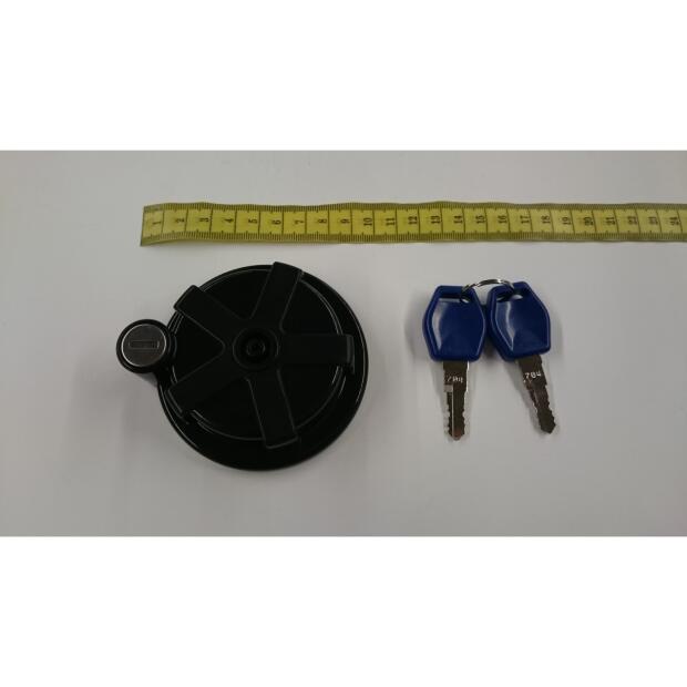 Tankdeckel YAMAHA DT 80 MX/MXS schwarz abschließbar