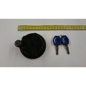 Tankdeckel YAMAHA DT 80 MX/MXS schwarz abschließbar