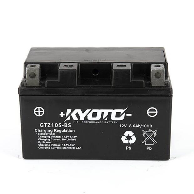 KYOTO Batterie SLA (befüllt, ready-to-use) passend für YAMAHA MT-09 ab Bj 14 (YTZ10S)