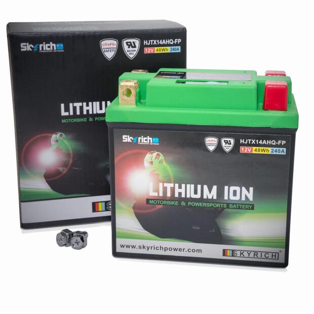 Batterie Lithium-Ionen HJTX14AHQ-FP 12V / 48Wh 240A(CCA)