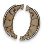 Brake shoes for Zundapp GTS 50 GTS50 with spoke wheel 120x25mm
