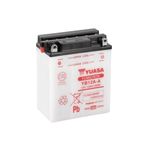 YUASA Batterie passend für HONDA CB 650 Custom 650ccm Bj 79-82 (YB12A-A)