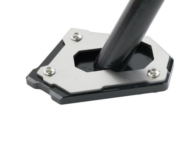 Seitenständerfuß Verbreiterung für BMW R 1200 GS/Adventure Schwarz