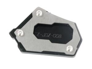 Seitenständerfuß Verbreiterung für BMW R 1200 GS/Adventure Schwarz