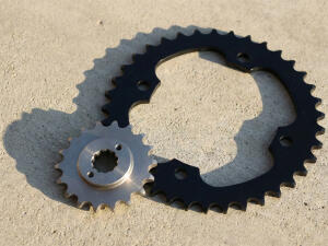 Sprocket kit for Kymco Maxxer KXR MXU 250 / 300 teeth 14 / 38