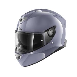 SHARK Integralhelm SKWAL 2 uni grau glänzend...