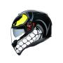 AGV Integralhelm K3 SV ANGRY BLACK XXL  (63-64cm)