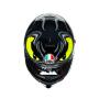 AGV Integralhelm K3 SV ANGRY BLACK XXL  (63-64cm)