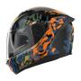 NOLAN Integralhelm N60-6 FOXTROT schwarz-blau-orange-oliv Gr. M