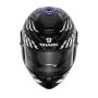 SHARK Integralhelm SPARTAN GT E-BRAKE schwarz-grau-weiss-blau matt Größe S