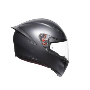 AGV Integralhelm K1 MATT BLACK XS  (53-54cm)