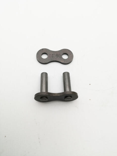 DID Kettenschloss Voll-Nietschloss DID50/530 verstärkt stahlfarben