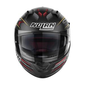 NOLAN Integralhelm N60-6 SBK  schwarz-weiss-rot-gold matt Gr. L