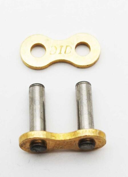Kettenschloss Hohl-Nietschloss DID 428 NZ gold doppelt verstärkt