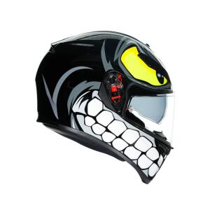 AGV Integralhelm K3 SV ANGRY BLACK S  (55-56cm)