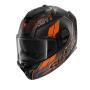 SHARK Integralhelm SPARTAN GT RYSER schwarz-orange matt Größe M