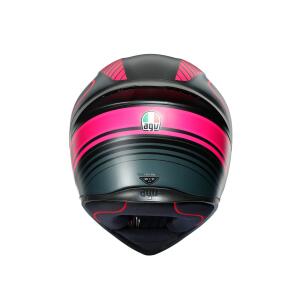 AGV Integralhelm K1 WARMUP BLACK/PINK XXL  (63-64cm)