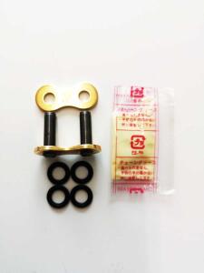 DID Kettenschloss Hohlnietschloss für DID Kette 520 VX3 X-Ring doppelt verstärkt gold