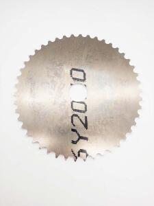 Kettenrad Rohling 520 Teilung 46 Zähne Aluminium mit...