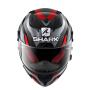SHARK Integralhelm RACE-R PRO ASPY schwarz-rot-grau Größe S