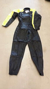 Regenkombi Einteilig MOTOCAT Nylon schwarz/gelb...