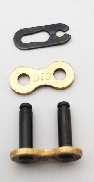Chain lock clip lock DID 428 NZ gold double reinforced