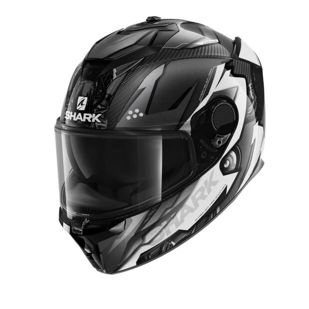 SHARK Integralhelm SPARTAN GT CARBON URIKAN schwarz-weiss Größe S