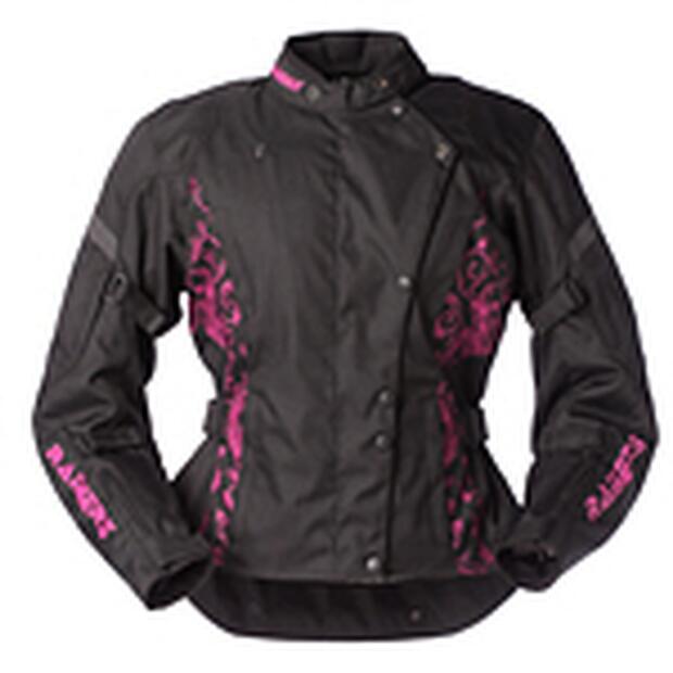 RAINERS Damen Jacke Karen schwarz Pink Größe 34 (XS)