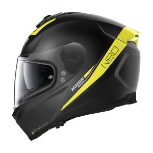 NOLAN Integralhelm N80-8 STAPLE schwarz-gelb matt