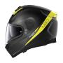NOLAN Integralhelm N80-8 STAPLE schwarz-gelb matt