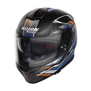 NOLAN Integralhelm N80-8 THUNDERBOLT schwarz-blau-orange