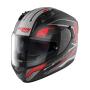 NOLAN Integralhelm N60-6 PERCEPTOR schwarz-grau-rot matt