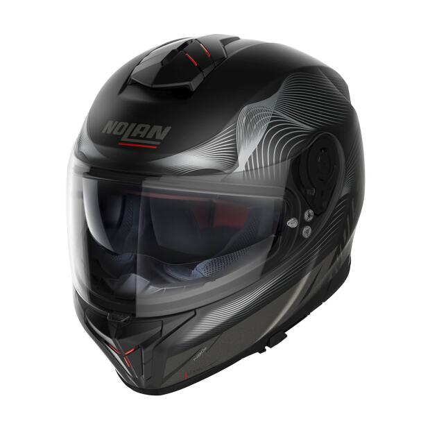NOLAN Integralhelm N80-8 POWERGLIDE schwarz-grau