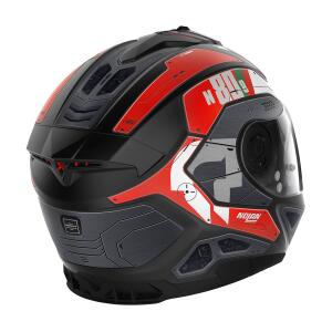 NOLAN Integralhelm N80-8 STARSCREAM schwarz-weiss-rot-grün matt