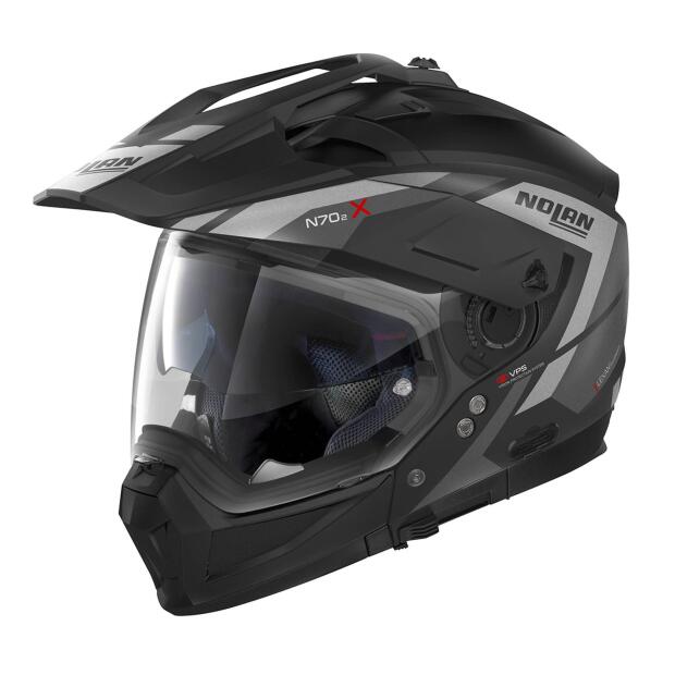 NOLAN Systemhelm N70-2 X GRANDES ALPES schwarz-grau