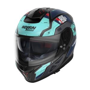 NOLAN Integralhelm N80-8 STARSCREAM schwarz-blau-mint-rot...