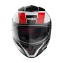 NOLAN Integralhelm N80-8 MANDRAKE weiss-schwarz-rot