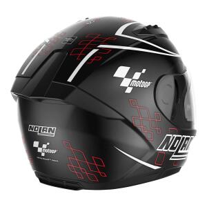 NOLAN Integralhelm N60-6 MOTO GP schwarz-weiss-rot matt