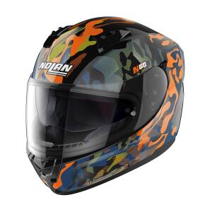 NOLAN Integralhelm N60-6 FOXTROT schwarz-blau-orange-oliv
