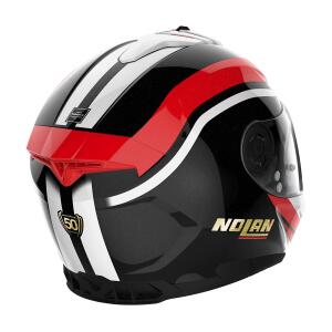 NOLAN Integralhelm N80-8 50th ANNIVERSARY schwarz-weiss-rot-gold