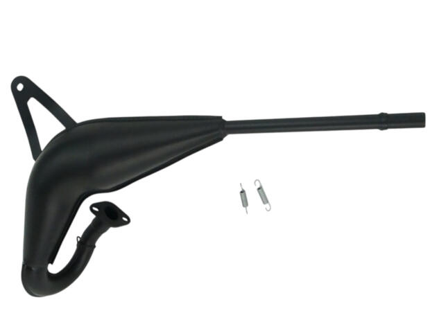 GIANNELLI manifold fits YAMAHA DT80 80cc LC2 year 82-01 black without MOT