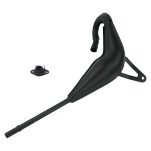 GIANNELLI manifold fits YAMAHA DT80 80cc LC2 year 82-01 black without MOT