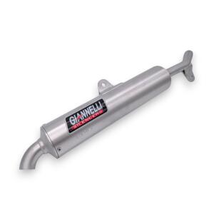 Exhaust Giannelli for Yamaha DT 125 R 4BL 99-01 Silencer aluminum ABE