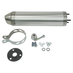 GIANNELLI Endtopf für Yamaha TZR 50 04-07 /08-15 Alu