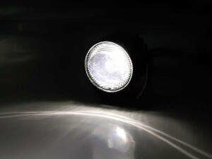 HIGHSIDER Led Mini-Abblendscheinwerfer HIGHSIDER SATELLITE mit E-Prüfzeichen schwarz